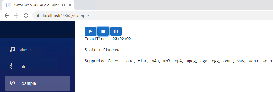 Blazor-WebDAV-AudioPlayer
