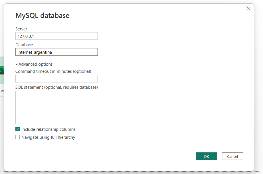 Conexión Power BI