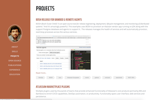 List featured projects